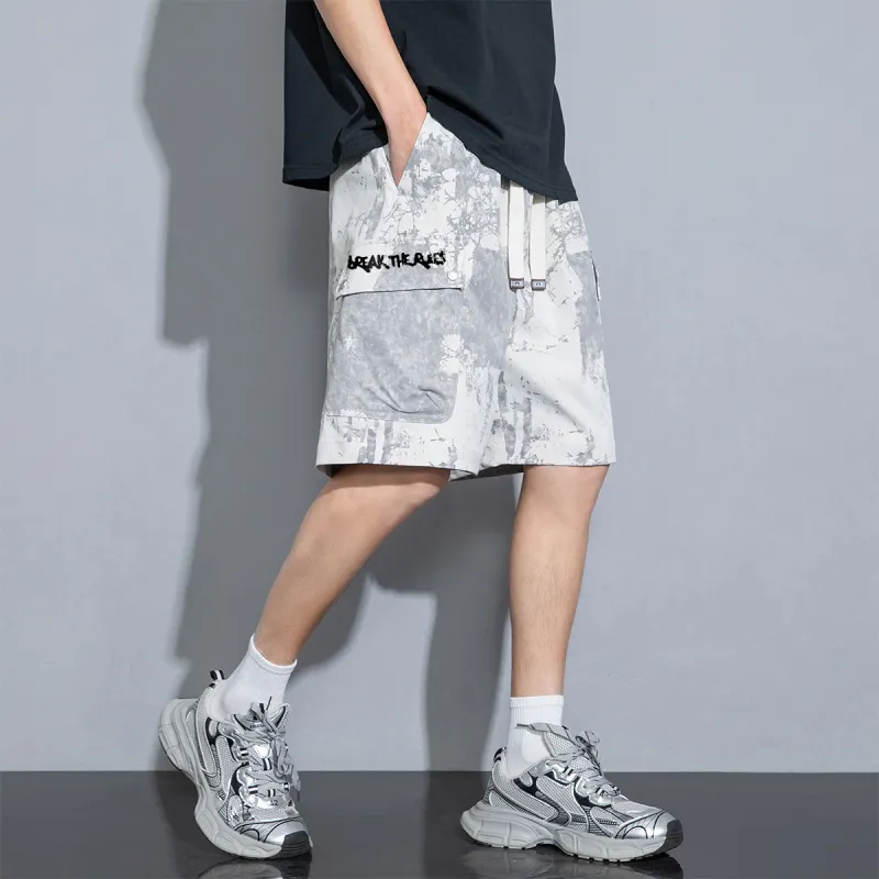 Qnxeey Cargo Shorts Unisex-8