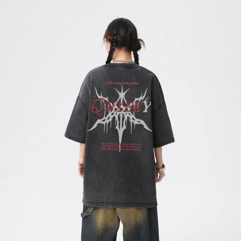 Qnxeey T Shirts Unisex-4