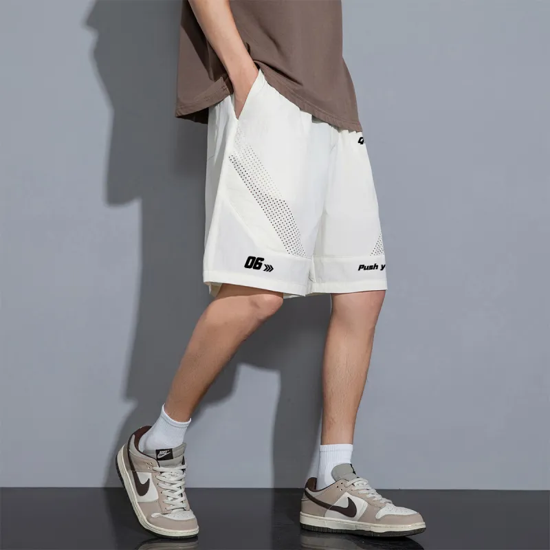 Qnxeey Casual Shorts Unisex-9