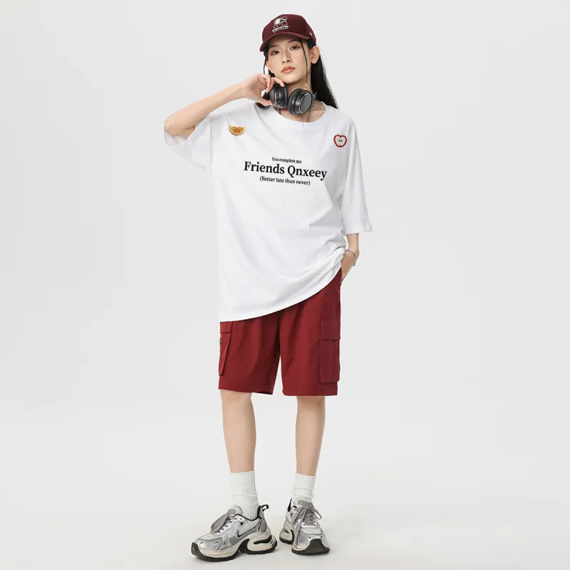 Qnxeey T Shirts Unisex-3