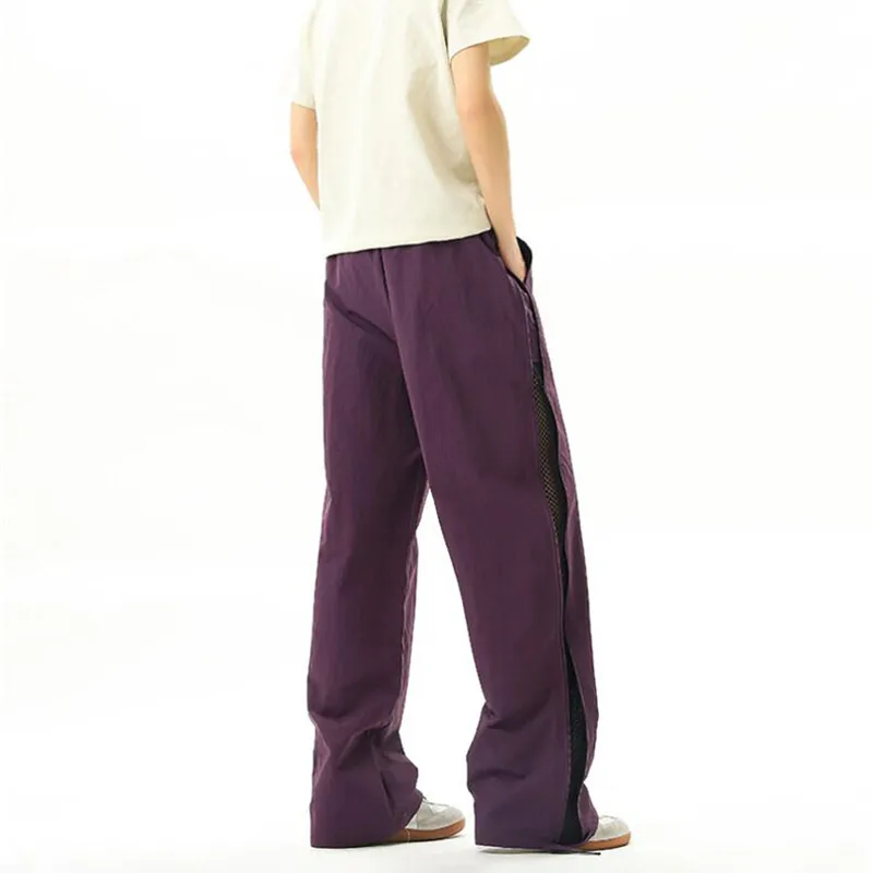 Qnxeey Casual Pants Unisex-16