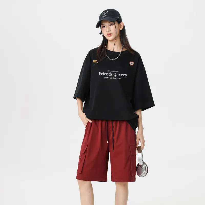 Qnxeey T Shirts Unisex-12