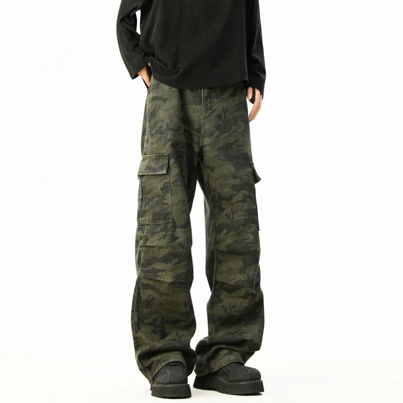 Qnxeey Cargo Pants Unisex-9