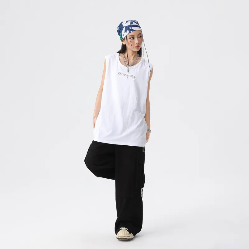 Qnxeey Tank Tops Unisex-10