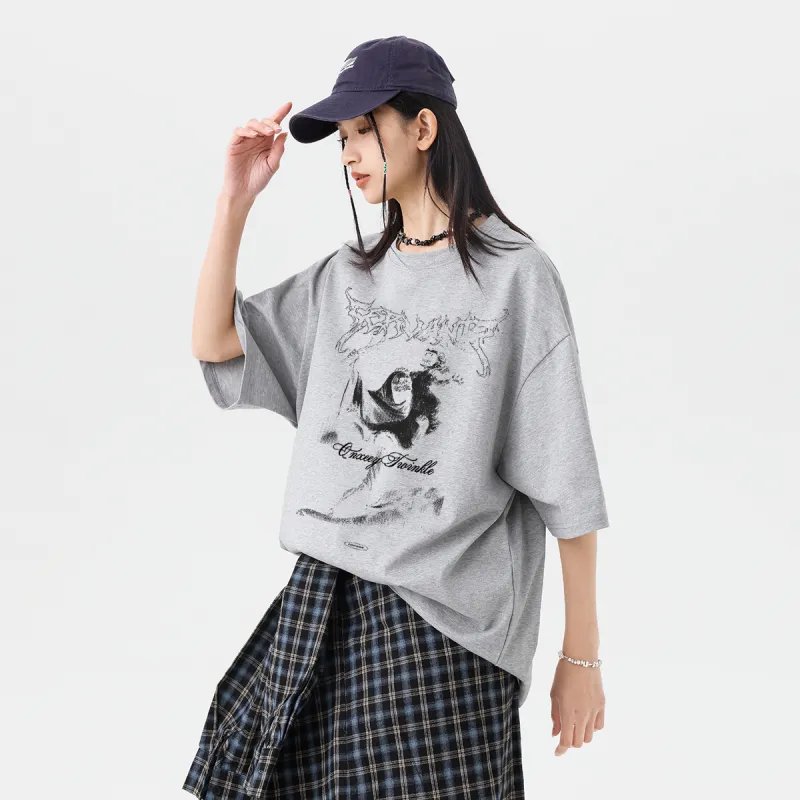 Qnxeey T Shirts Unisex-23
