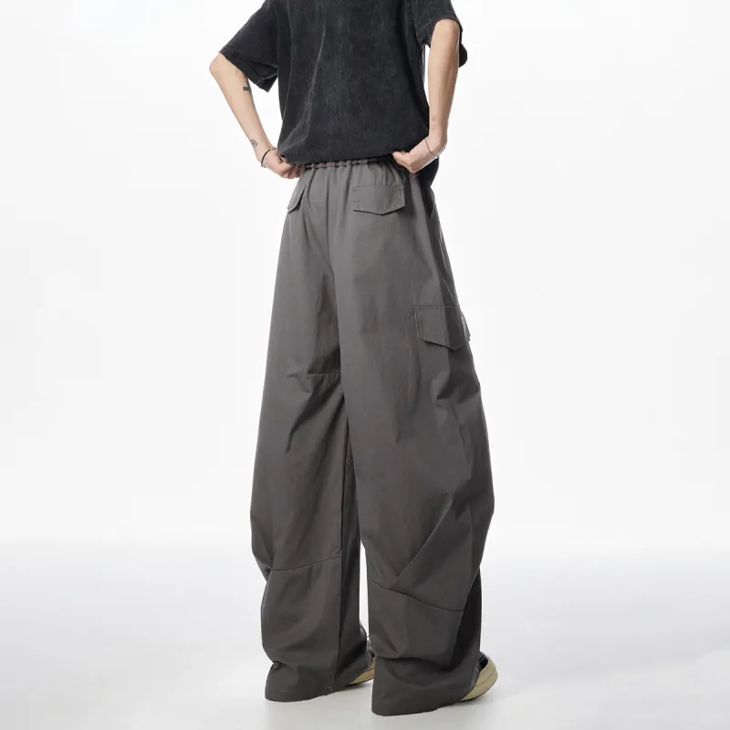 Qnxeey Casual Pants Unisex-5