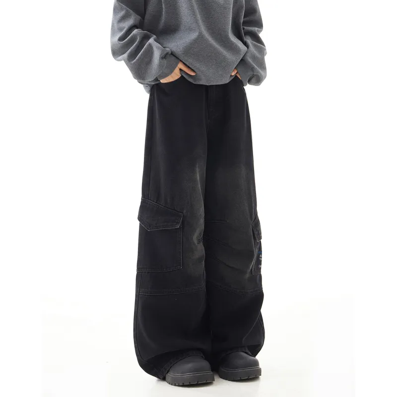Qnxeey Jeans Unisex-4