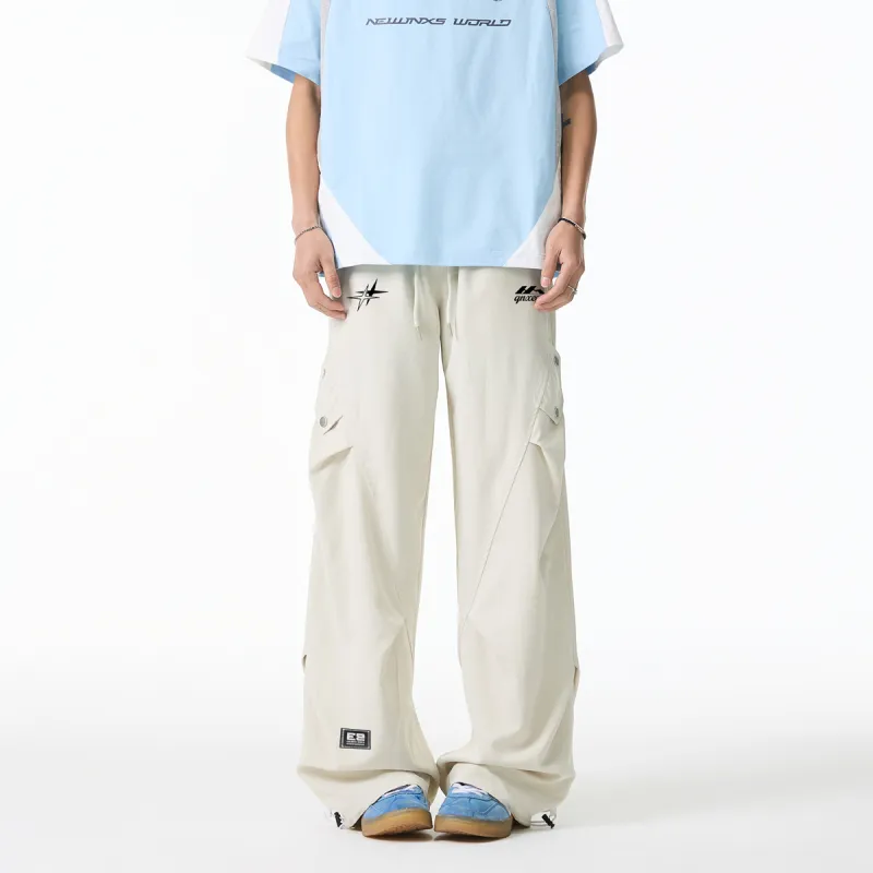 Qnxeey Cargo Pants Unisex-12