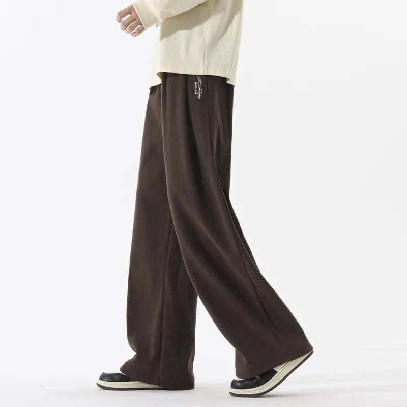 Qnxeey Casual Pants Unisex-9