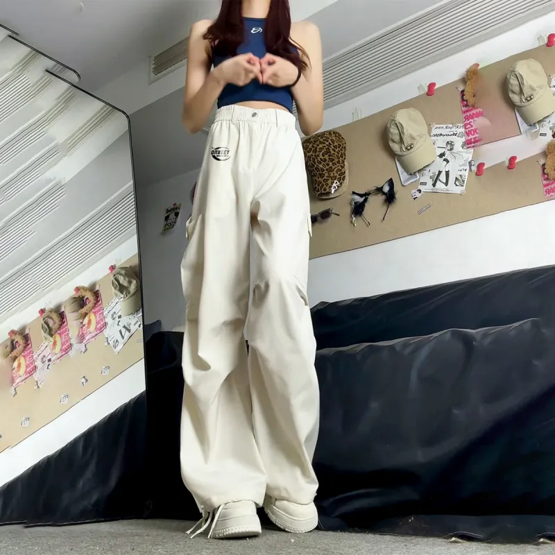 Qnxeey Casual Pants Unisex-9