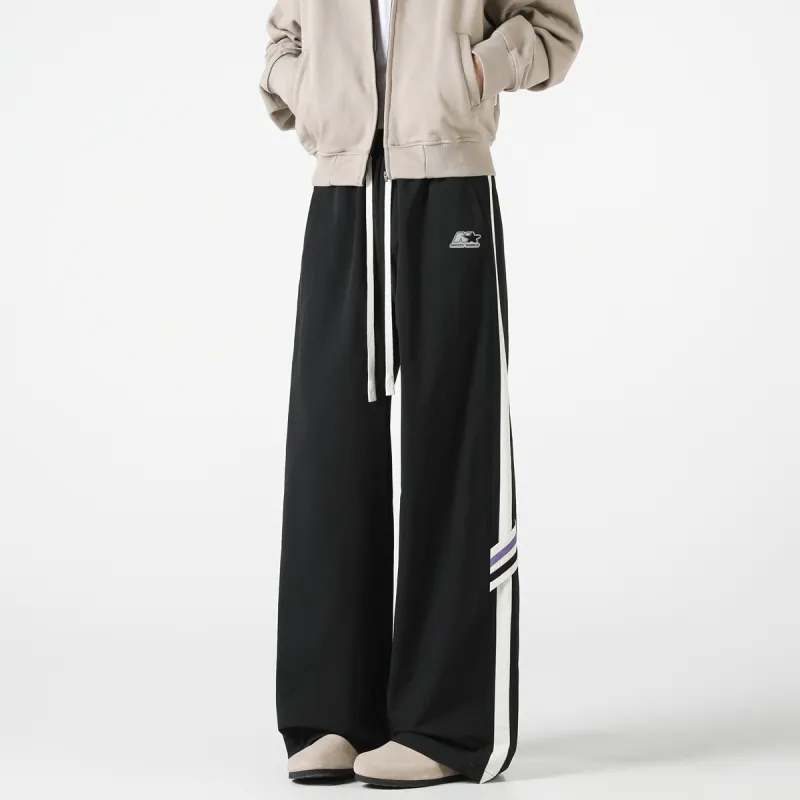 Qnxeey Casual Pants Unisex-4
