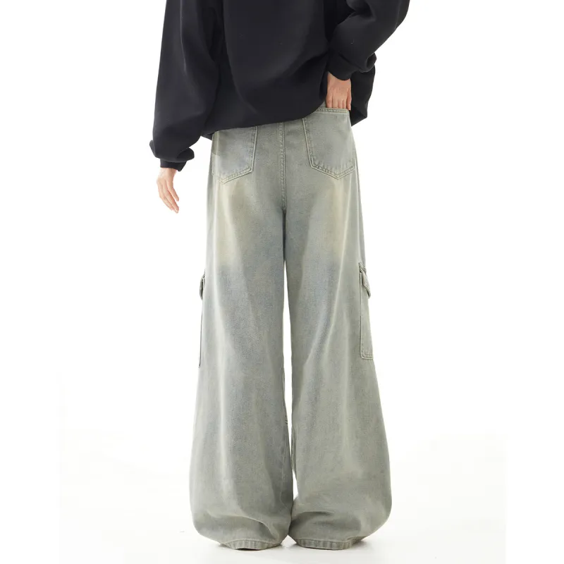 Qnxeey Jeans Unisex-10