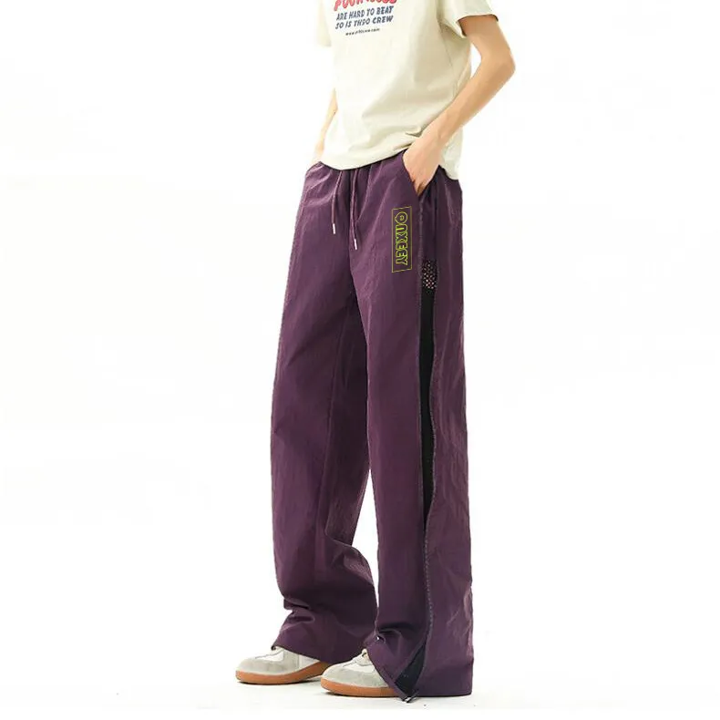 Qnxeey Casual Pants Unisex-15