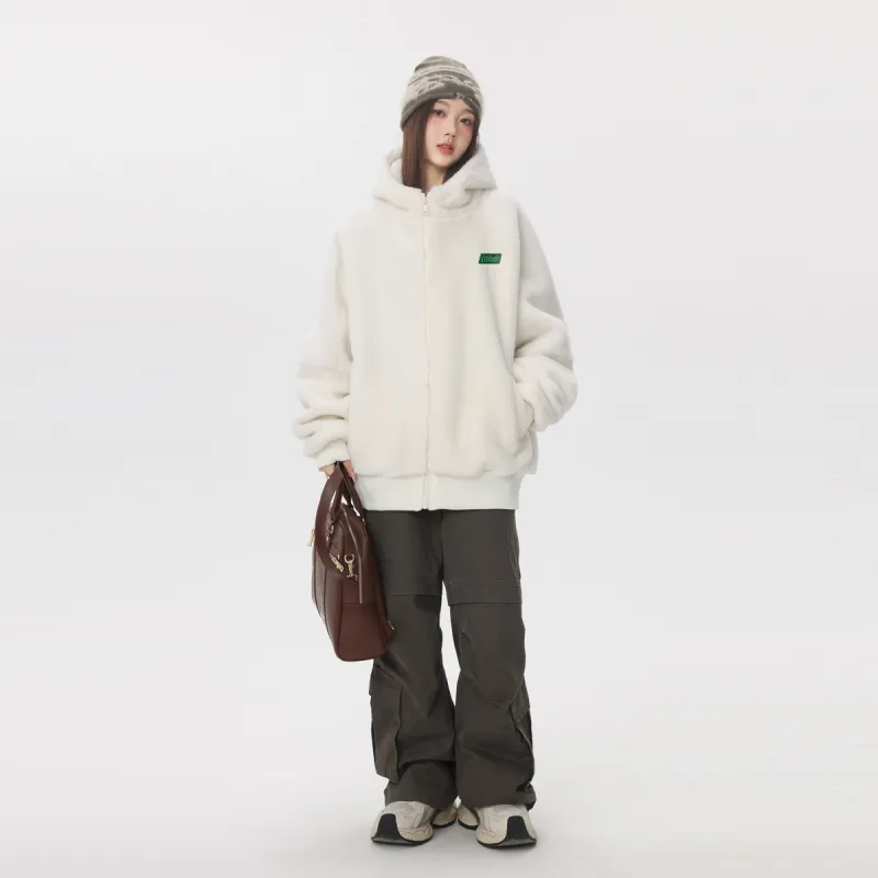 Qnxeey Velvet Jackets Unisex-9