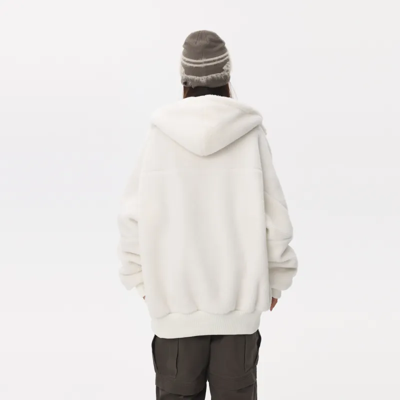 Qnxeey Velvet Jackets Unisex-11