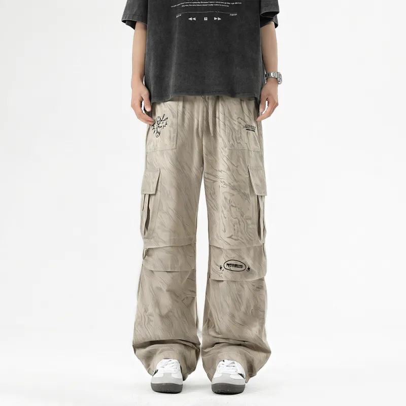 Qnxeey Cargo Pants Unisex-8