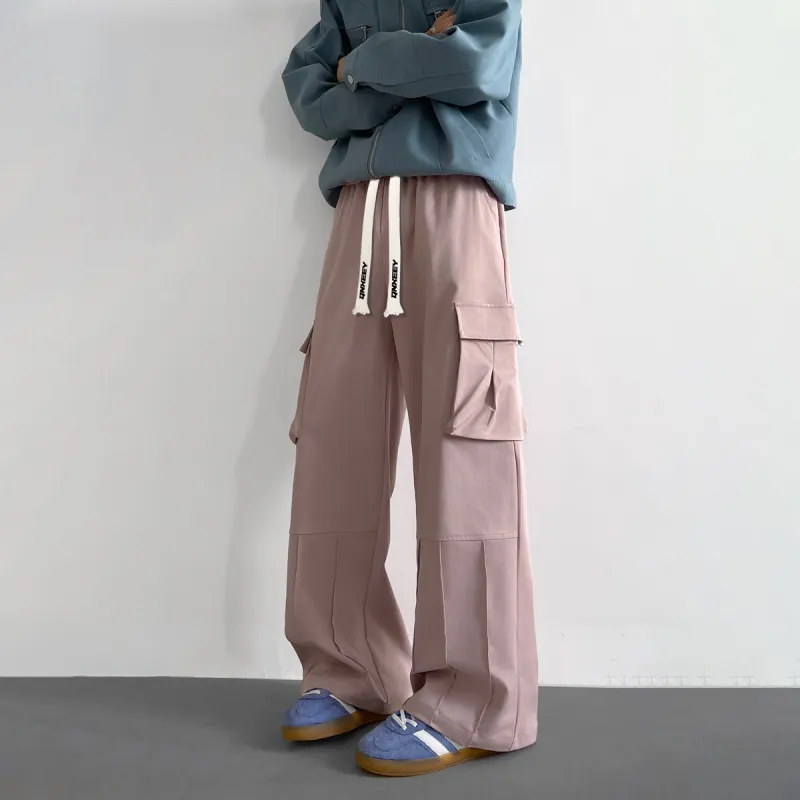 Qnxeey Cargo Pants Unisex-17