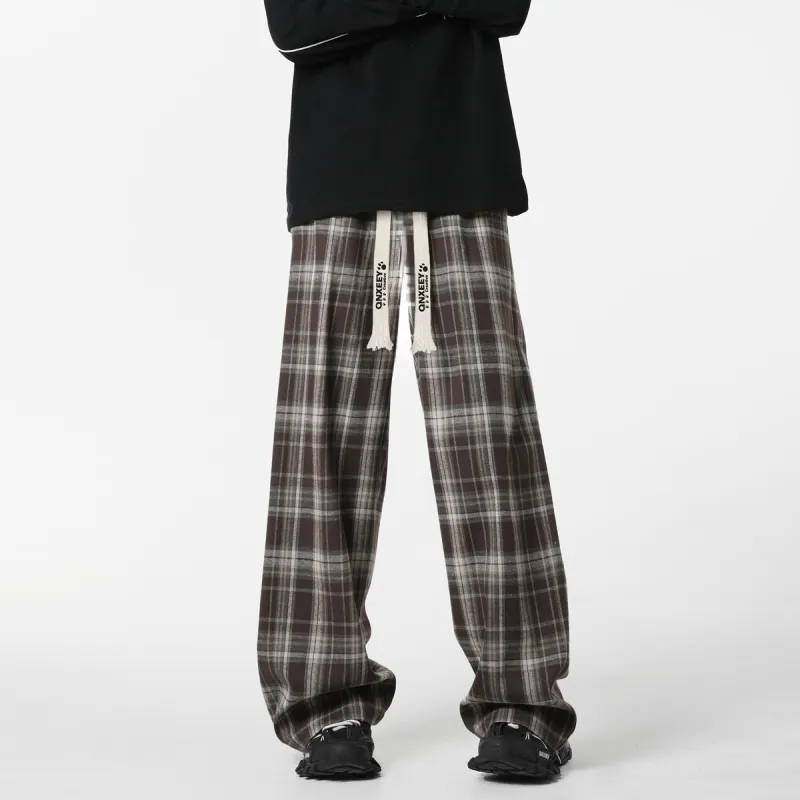 Qnxeey Casual Pants Unisex-7