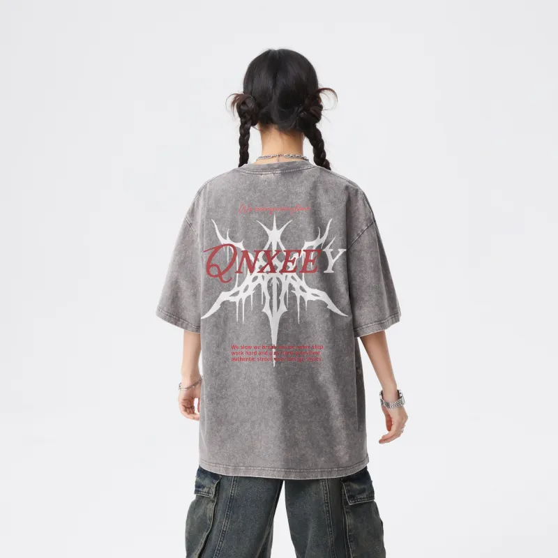Qnxeey T Shirts Unisex-10