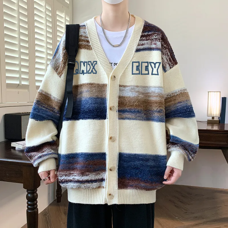 Qnxeey Sweaters Unisex-13