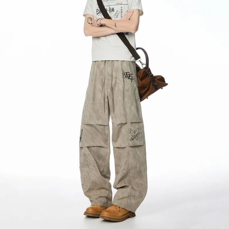 Qnxeey Casual Pants Unisex-1