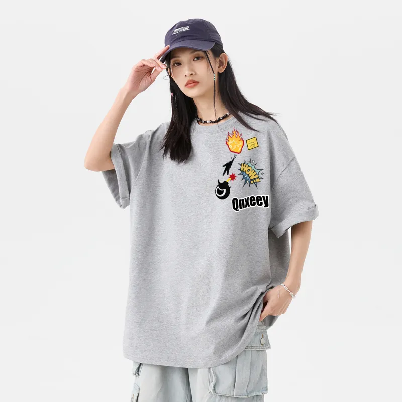 Qnxeey T Shirts Unisex-20