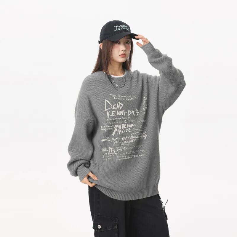 Qnxeey Knitwear Unisex-15