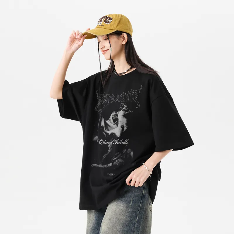 Qnxeey T Shirts Unisex-3