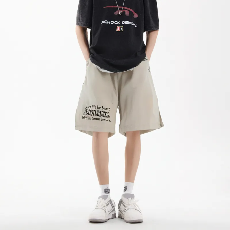 Qnxeey Casual Shorts Unisex-2
