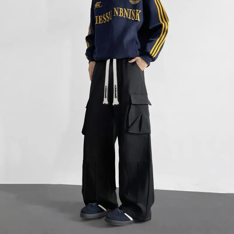 Qnxeey Cargo Pants Unisex-4