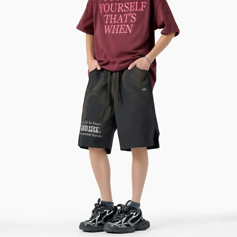 Qnxeey Casual Shorts Unisex-10