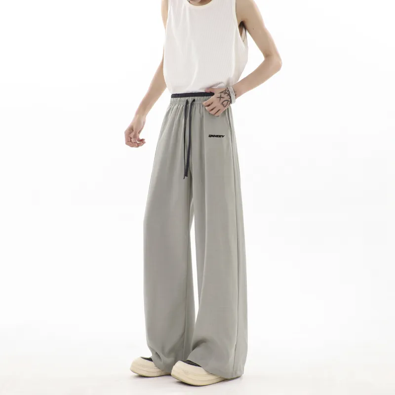 Qnxeey Casual Pants Unisex-9