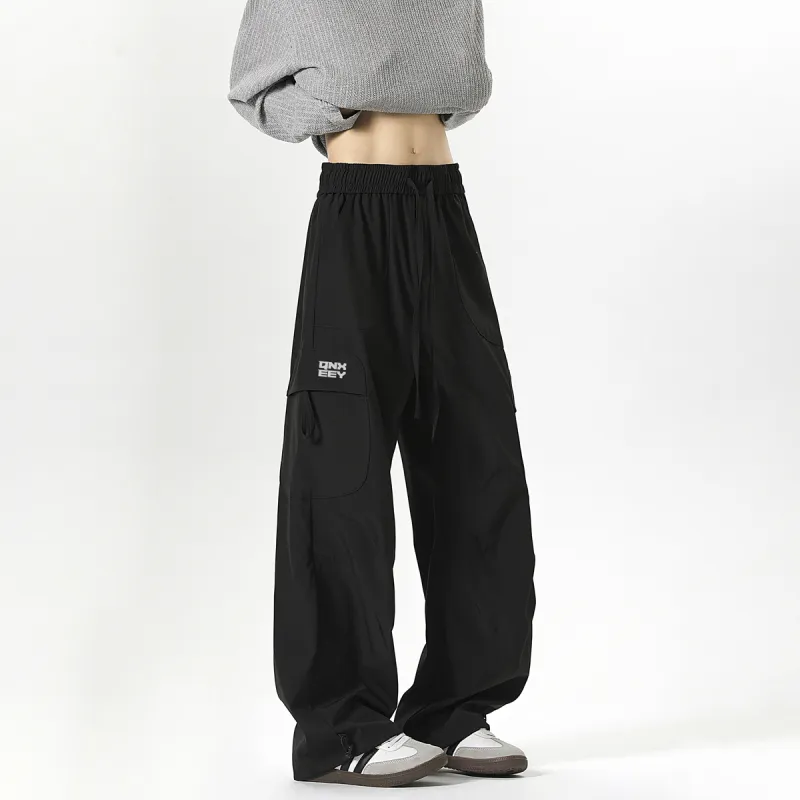 Qnxeey Cargo Pants Unisex-5