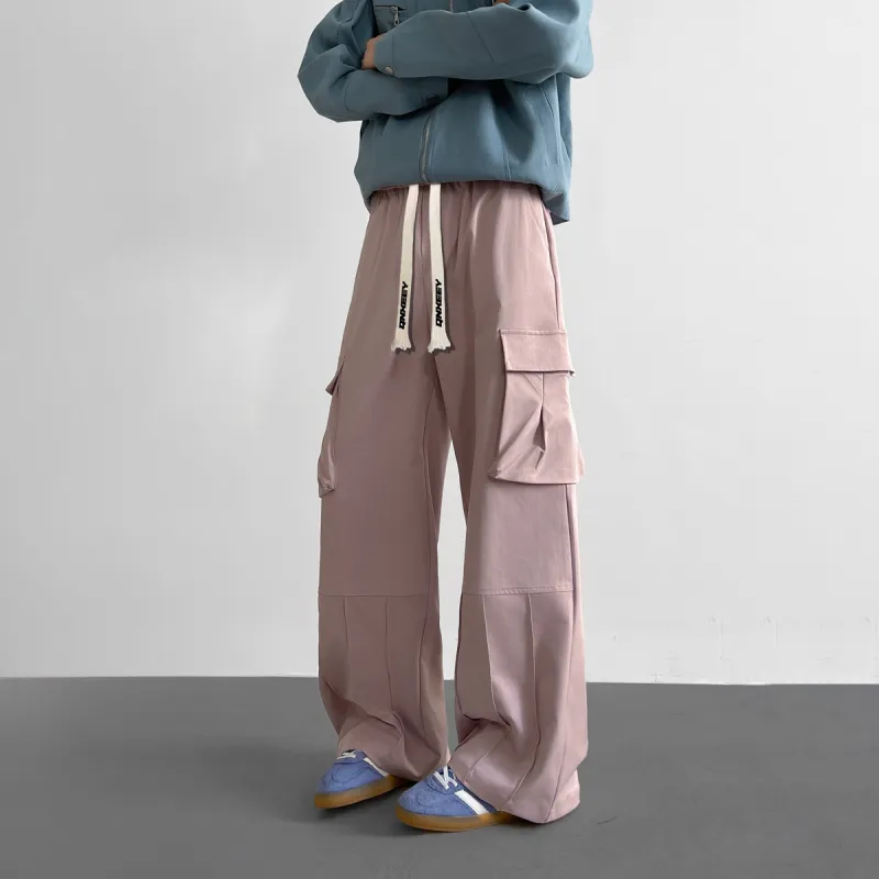 Qnxeey Cargo Pants Unisex-15