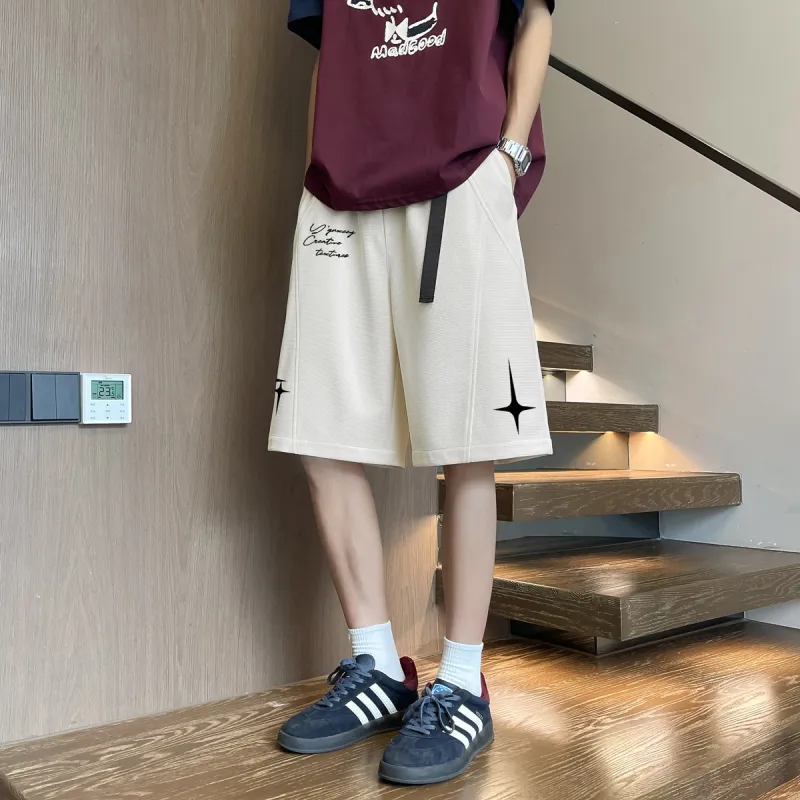 Qnxeey Casual Shorts Unisex-10