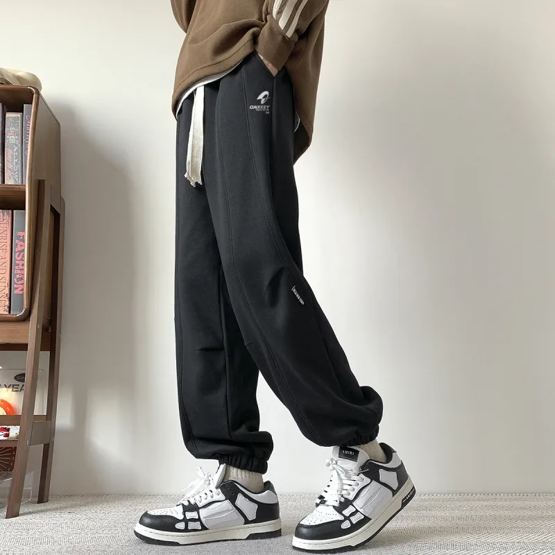 Qnxeey Casual Pants Unisex-19