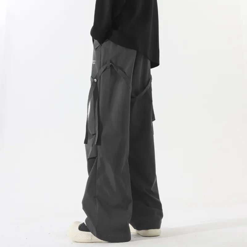Qnxeey Cargo Pants Unisex-17