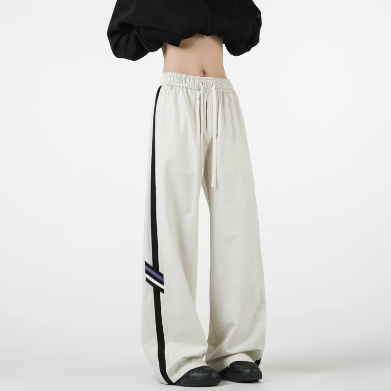 Qnxeey Casual Pants Unisex-10