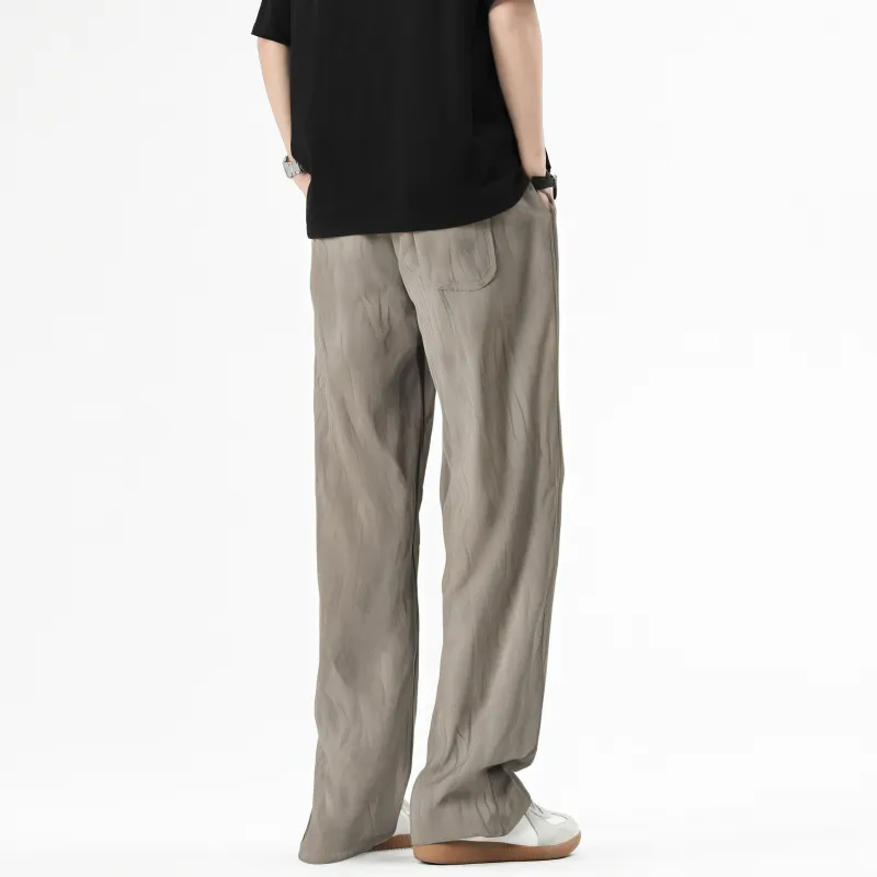 Qnxeey Casual Pants Unisex-9