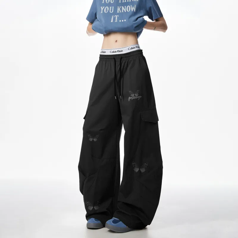 Qnxeey Casual Pants Unisex-10
