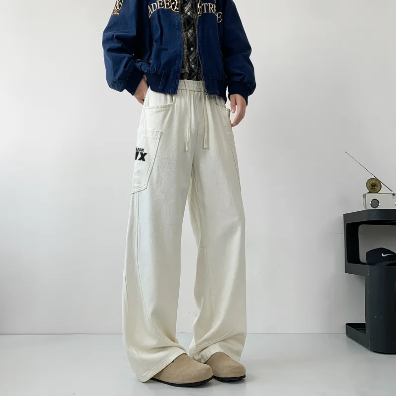 Qnxeey Jeans Unisex-10