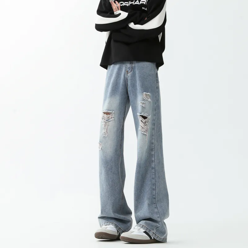 Qnxeey Jeans Unisex-9