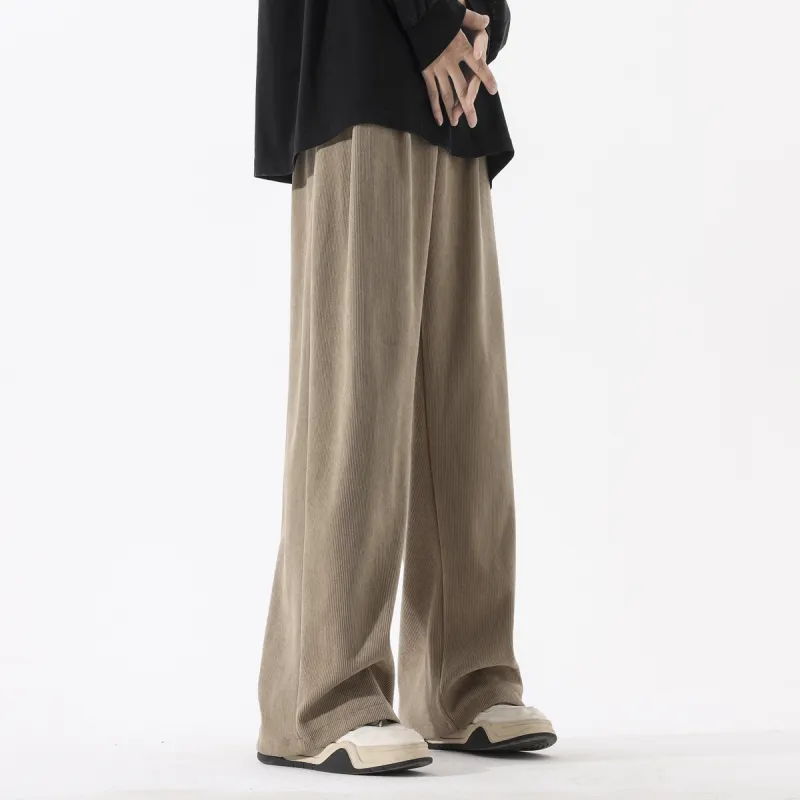 Qnxeey Casual Pants Unisex-7