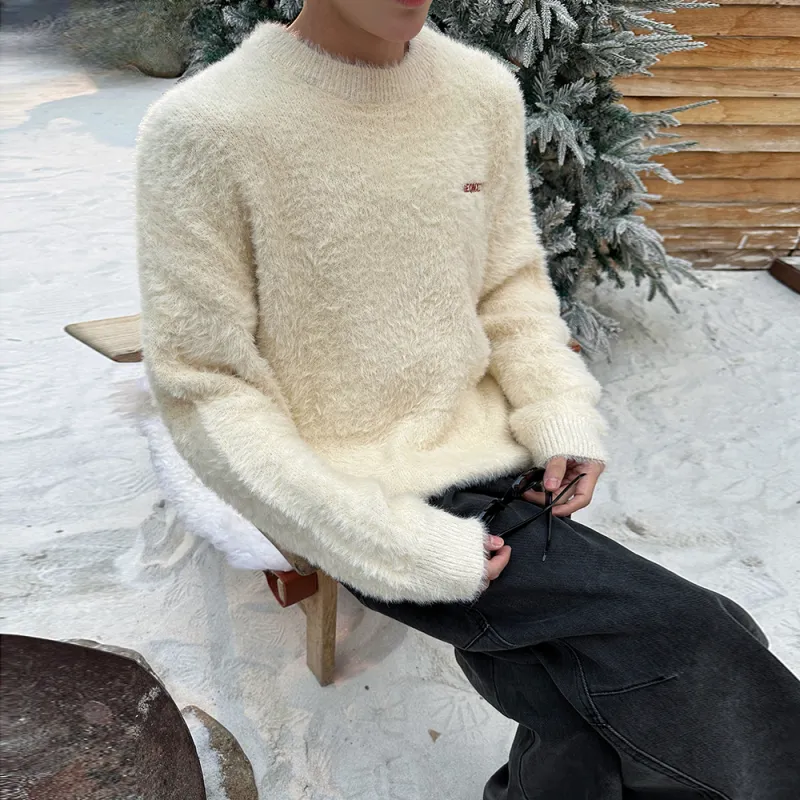 Qnxeey Sweaters Unisex-18