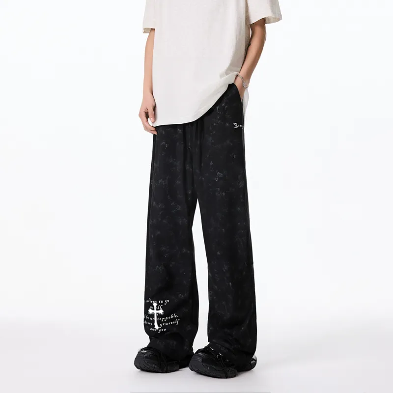 Qnxeey Casual Pants Unisex-2
