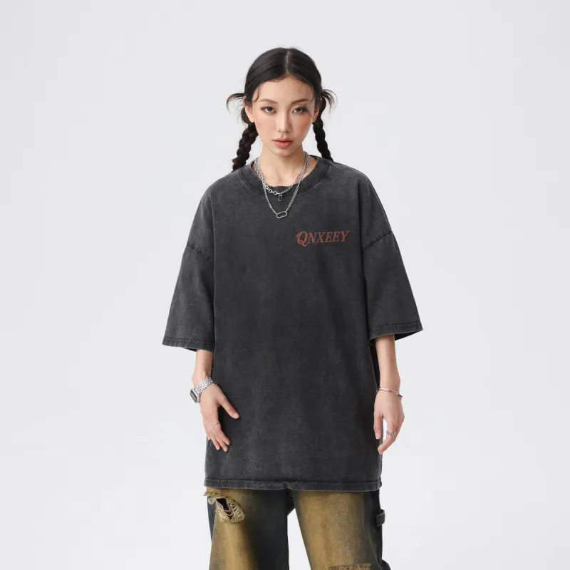 Qnxeey T Shirts Unisex-3