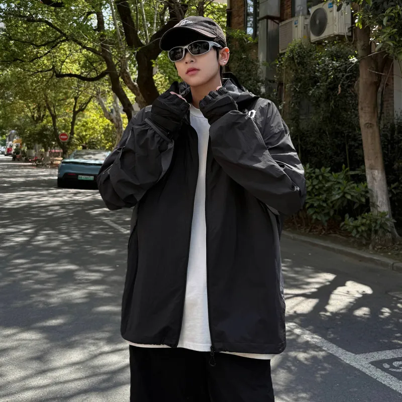 Qnxeey Sun Protection Clothing Unisex-16