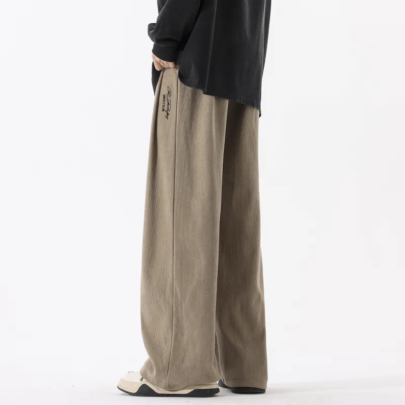 Qnxeey Casual Pants Unisex-5