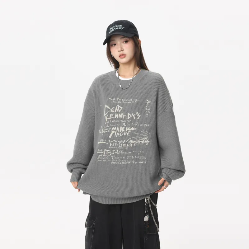 Qnxeey Knitwear Unisex-16