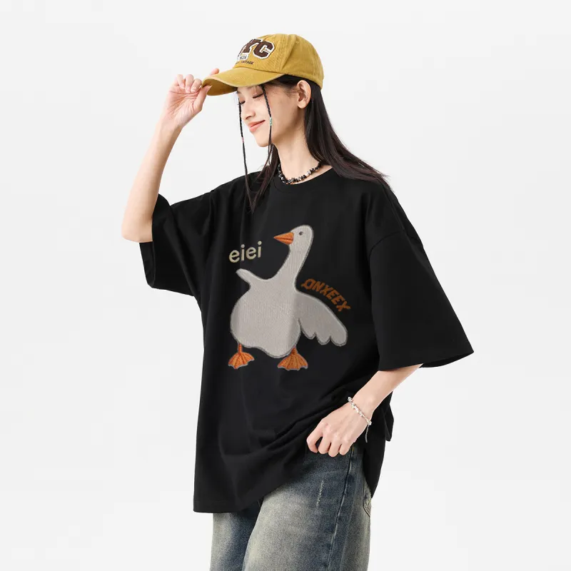 Qnxeey T Shirts Unisex-3